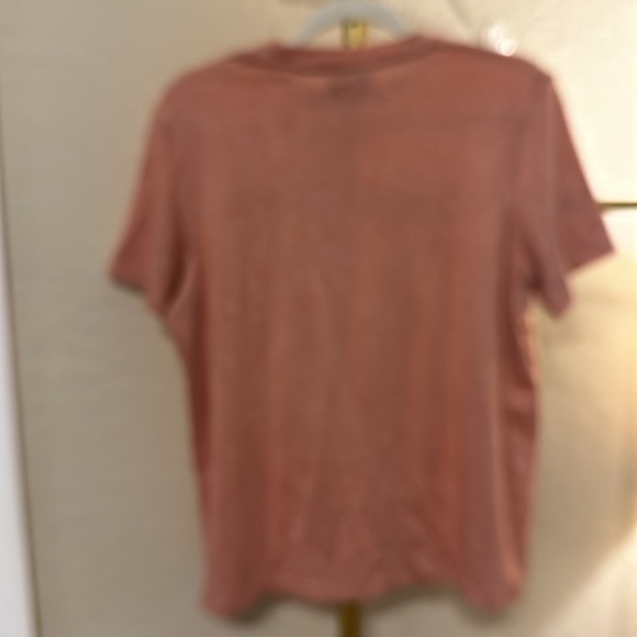 Vintage Susan graver speckled dusty pink shirt a - Picture 4 of 5